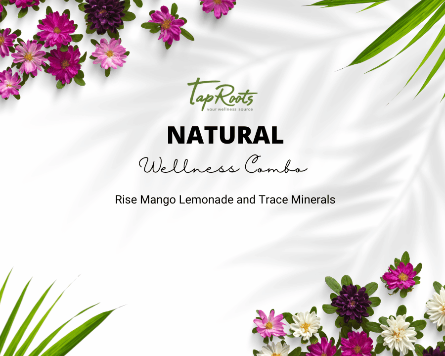 Rise mango lemonade and Trace minerals: The wellness combo people are searching for