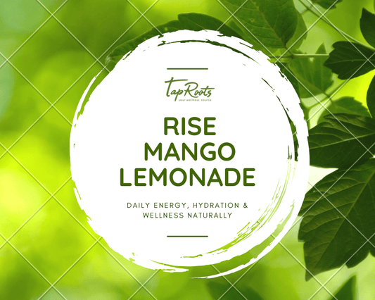 How Rise mango lemonade supports daily energy, hydration & wellness naturally