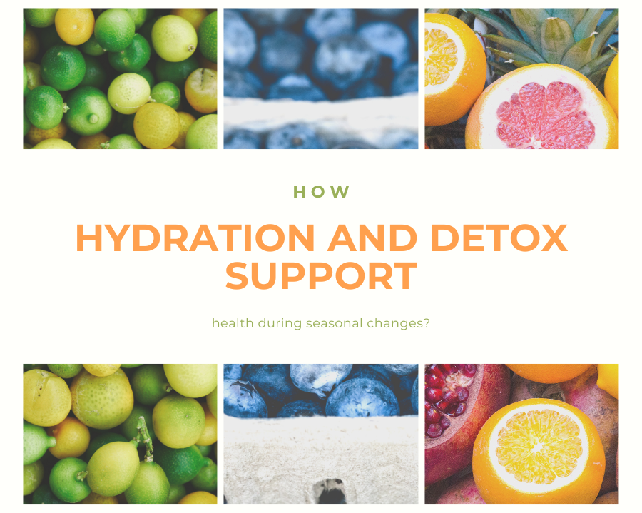 How hydration and detox support sinus health during seasonal changes?