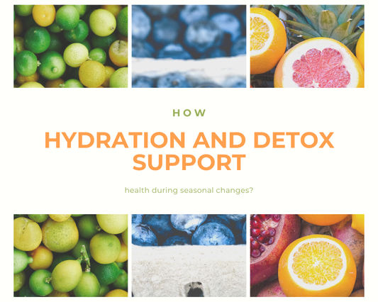 How hydration and detox support sinus health during seasonal changes?