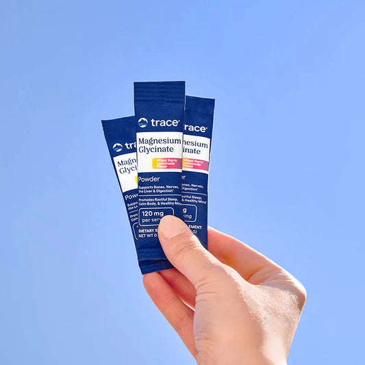 Magnesium Glycinate Powder, Trace Minerals