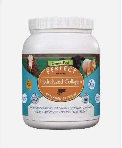 Grass-Fed Hydrolyzed Collagen, Collagen Peptides, 23.3oz, Perfect Supplements