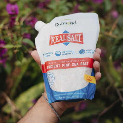 Real Salt Fine Refill Pouch, Redmond Life