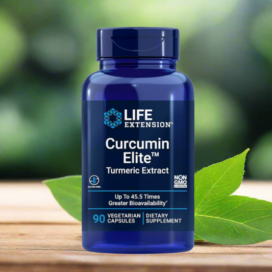 Curcumin Elite Turmeric Extract, 90ct, Life Extension