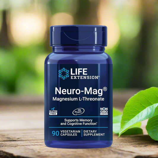 Neuro-Mag - Magnesium L-Threonate, 90ct, Life Extension