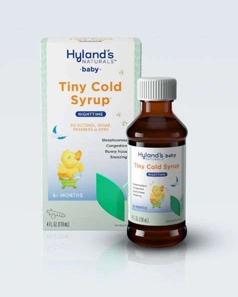 Baby Tiny Cold Syrup, Nighttime, 4oz, Hyland's