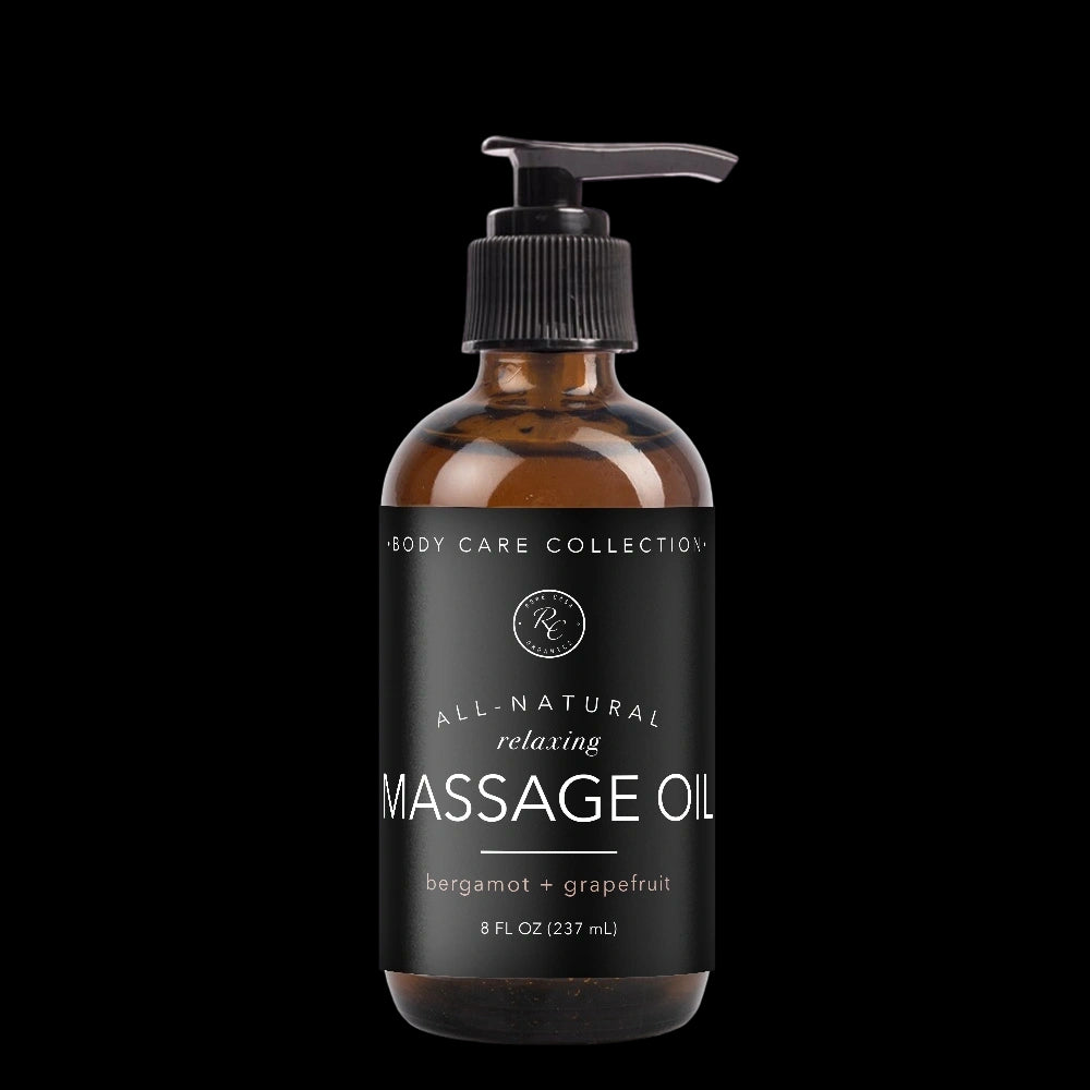 Relaxing Massage Oil, 8oz, Rowe Casa Organics