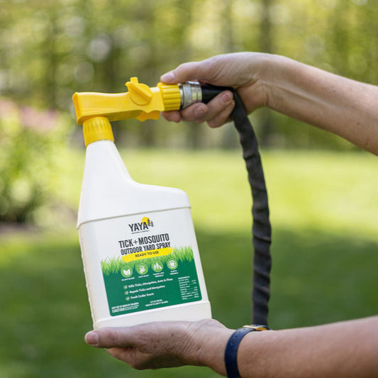 Tick + Mosquito Outdoor Yard Spray - Ready To Use, 32oz, YAYA Organics