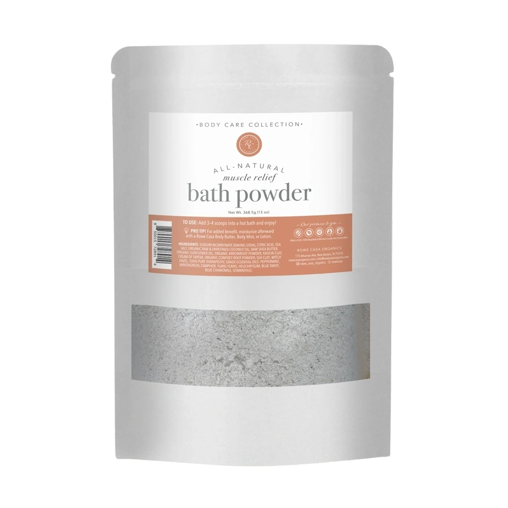 Bath Powder, 13oz, Rowe Casa Organics