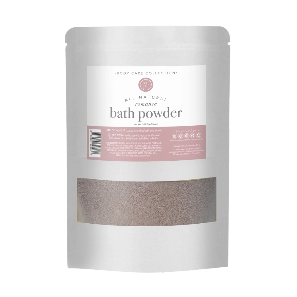 Bath Powder, 13oz, Rowe Casa Organics