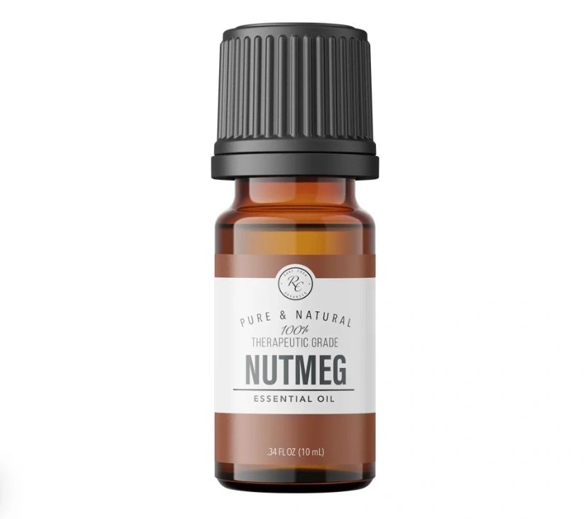 Nutmeg Essential Oil, 10mL, Rowe Casa Organics