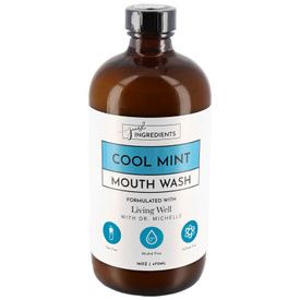 Remineralizing Mouth Wash, Cool Mint, 16oz, Just Ingredients