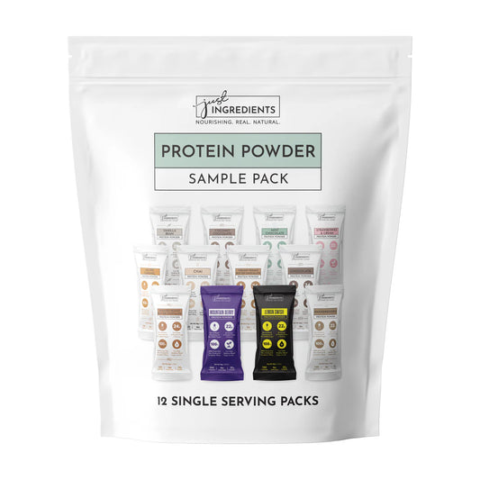 Protein Powder Travel Pack, 12 Flavors, 12 Sticks