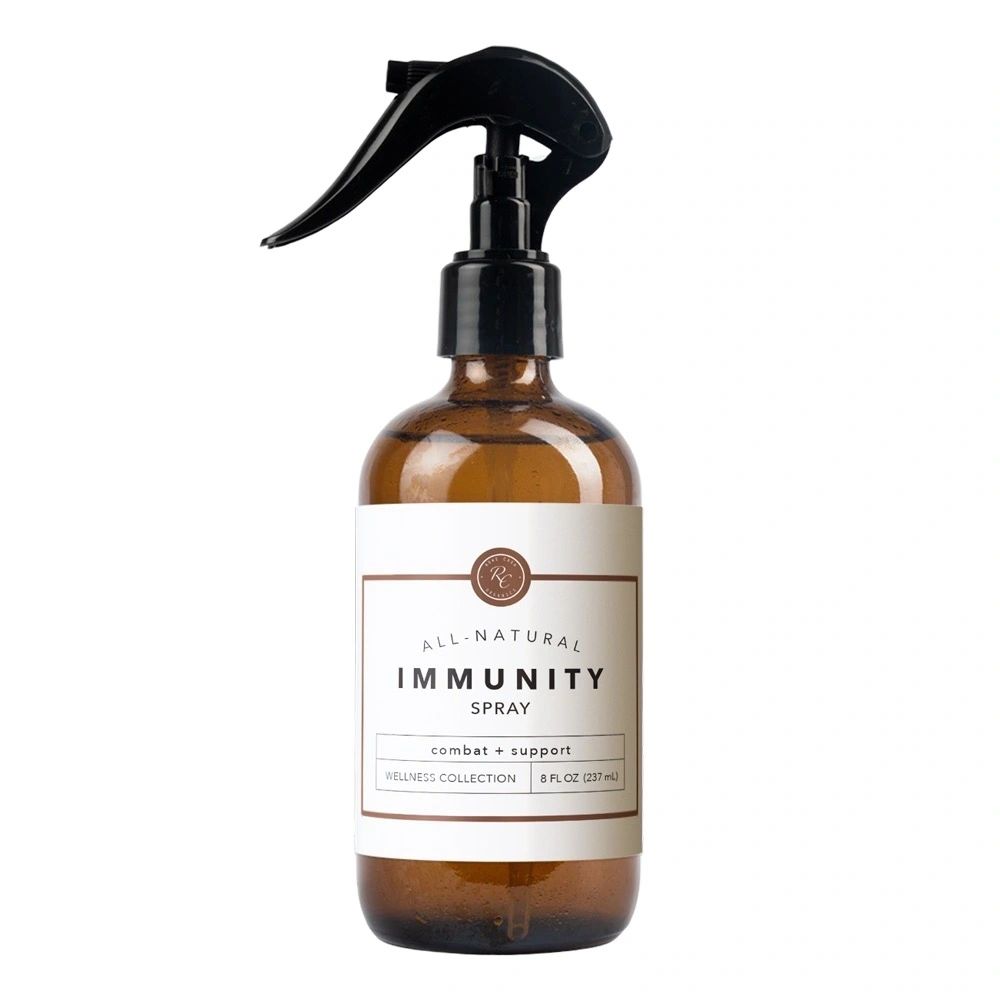 Immunity Spray, Combat + Support, 8oz, Rowe Casa Organics