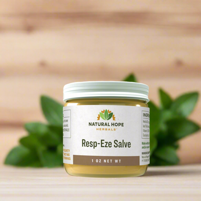 Resp-Eze Salve - Breathe Easy, Sleep Well, 1oz, Natural Hope Herbals