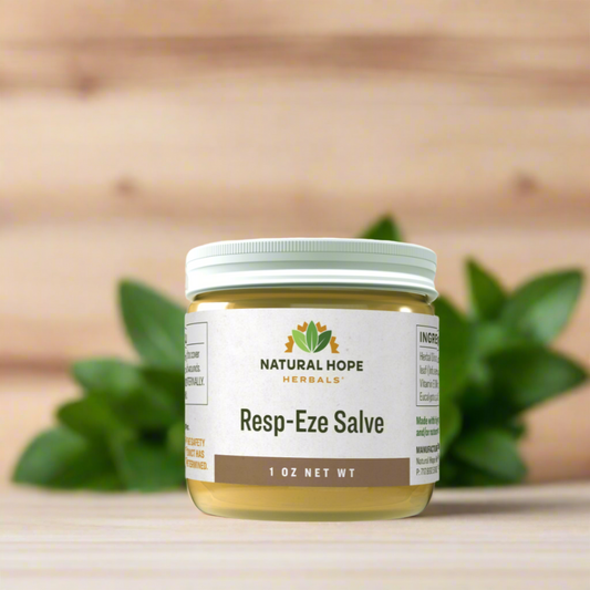 Resp-Eze Salve - Breathe Easy, Sleep Well, 1oz, Natural Hope Herbals