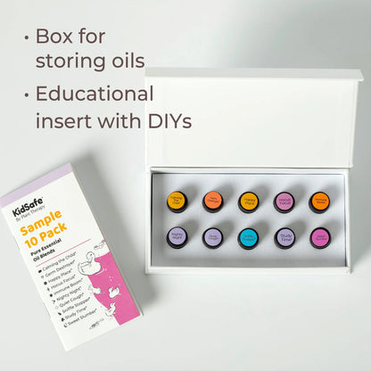 Kidsafe Blends, Sample 10 Pack, Plant Therapy
