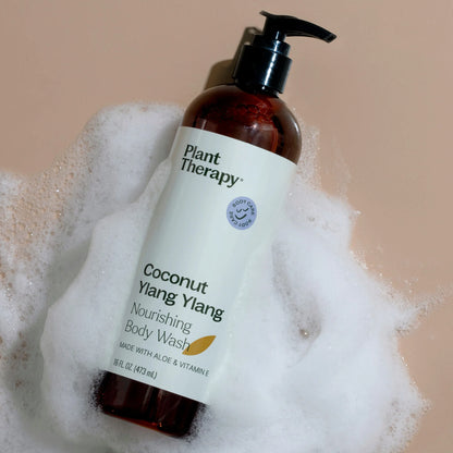 Coconut Ylang Ylang Body Wash, 16oz, Plant Therapy