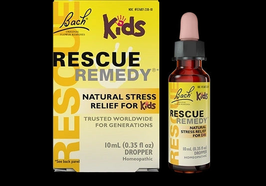 Bach Kids Rescue Remedy Dropper, Natural Stress Relief, 10mL