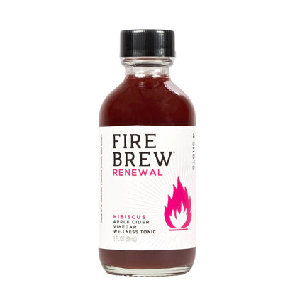 Fire Brew Renewal, Hibiscus Apple Cider Vinegar Wellness Tonic