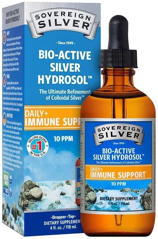 Bio-Active Silver Hydrosol Dropper-Top (10 PPM), 4 fl oz, Life Extension