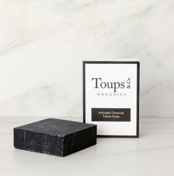 Activated Charcoal Tallow Soap, Toups & Co Organics