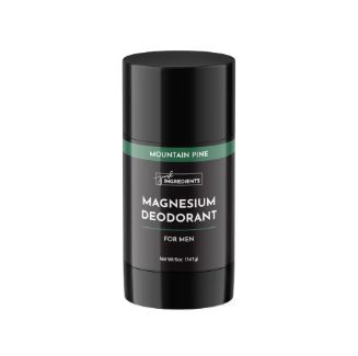 Men's Magnesium Deodorant, Mountain Pine, 5oz, Just Ingredients