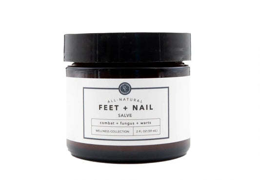 Feet + Nail Salve, Combat + Fungus + Warts, 2oz, Rowe Casa Organics