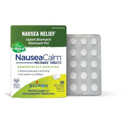 NauseaCalm Meltaway Tablets, Boiron