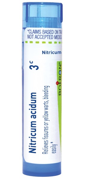 Nitricum Acidum 3C, 6C, 30C, 200CK, Homeopathic Medicine for Warts, Boiron, 80 Pills (Pill Size #40)