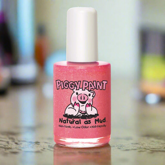 Shimmy Shimmy POP - Glitter Bright Pink Nail Polish, 0.5oz, Piggy Paint