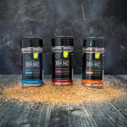 Smoked Real Salt Shaker Gift Set, Redmond Life