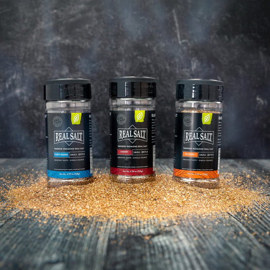 Smoked Real Salt Shaker Gift Set, Redmond Life