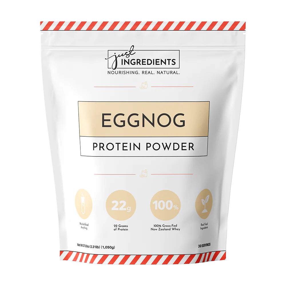 Eggnog Protein Powder, 30 Servings, Just Ingredients – TapRoots