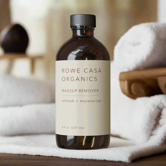 Makeup Remover, Refresh + Moisturize, 8oz, Rowe Casa Organics