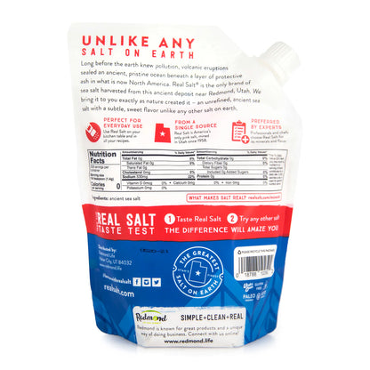 Real Salt Fine Refill Pouch, Redmond Life