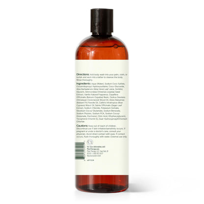 Vanilla Woods Body Wash, 16oz, Plant Therapy