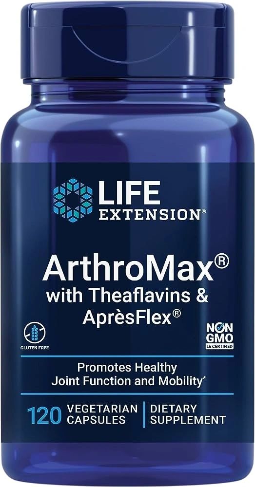 ArthroMax With Theaflavins & ApresFlex, 120 Capsules, Life Extension