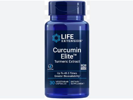 Curcumin Elite Turmeric Extract, 30 Capsules, Life Extension