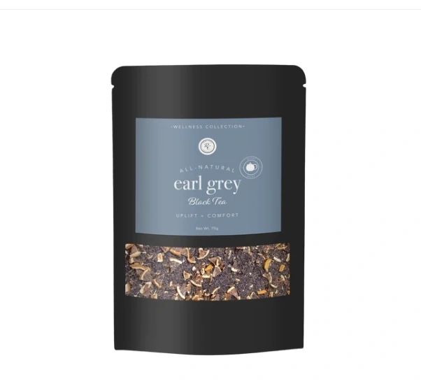 Earl Grey Black Tea, Uplift + Comfort, Rowe Casa Organics