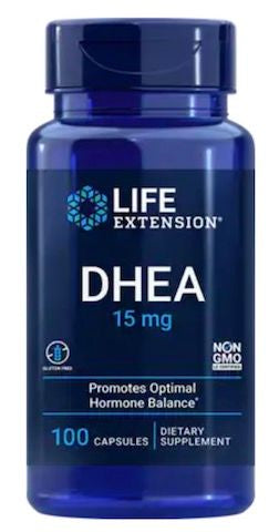 DHEA, 15mg, Promotes Optimal Hormone Balance, Life Extension