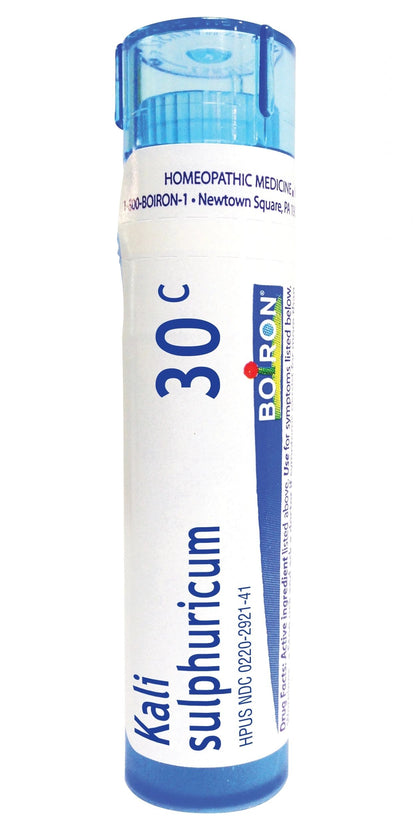 Kali Sulphuricum 30C, Boiron, 80 Pills (Pill Size #40)