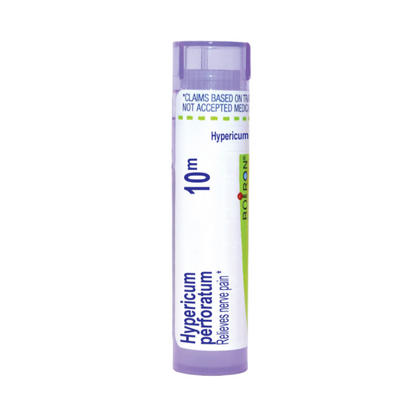 Hypericum Perforatum 6C, 30C, 200CK, 1M, 10M, Homeopathic Medicine for Nerve Pain, Boiron, 80 Pills (Pill Size #40)