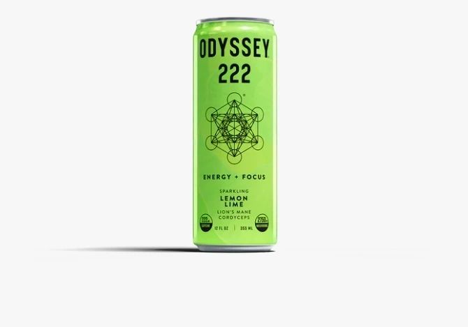 Lemon Lime Sparkling Energy, Odyssey Elixir