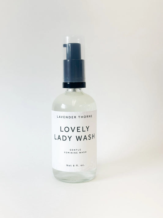 Lovely Lady Wash, Feminine Wash, 8oz, Lavender Thorne