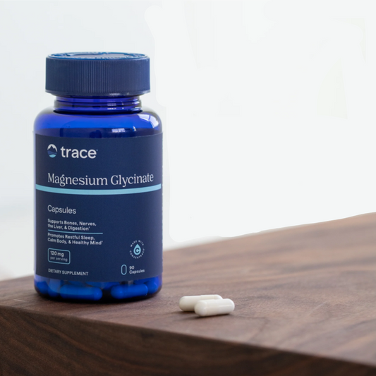 Magnesium Glycinate, 90 Capsules, Trace Minerals