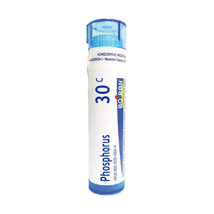 Phosphorus 6C, 30C, 200CK, 1M, Homeopathic Medicine for Dizziness with Sleeplessness, Boiron, 80 Pills (Pill Size #40)