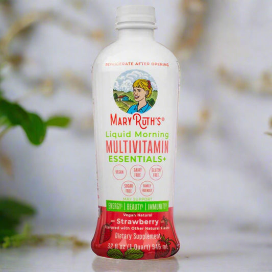Liquid Morning Multivitamin Essentials+, 32oz, MaryRuth Organics