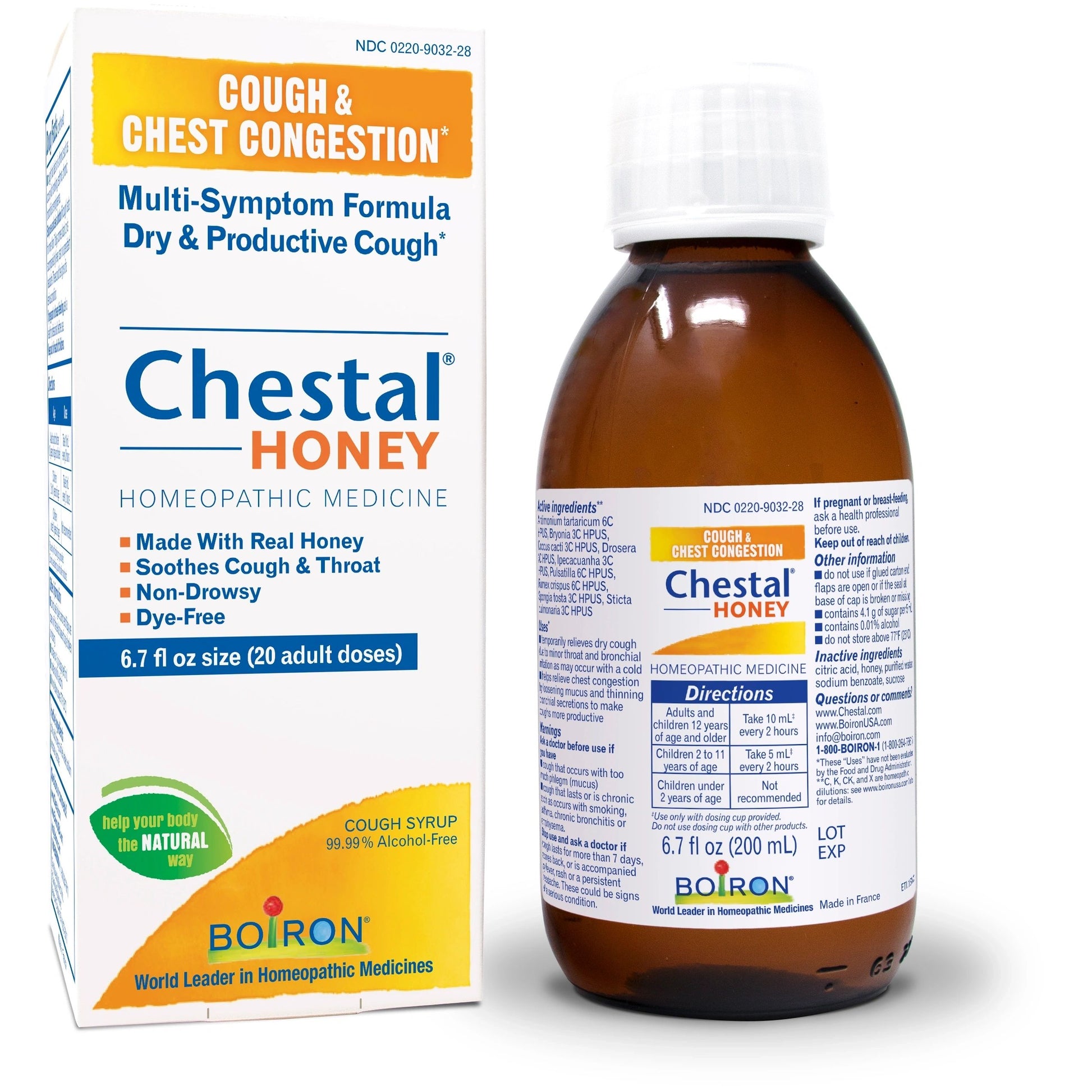 Chestal Honey Cough Syrup, Adult