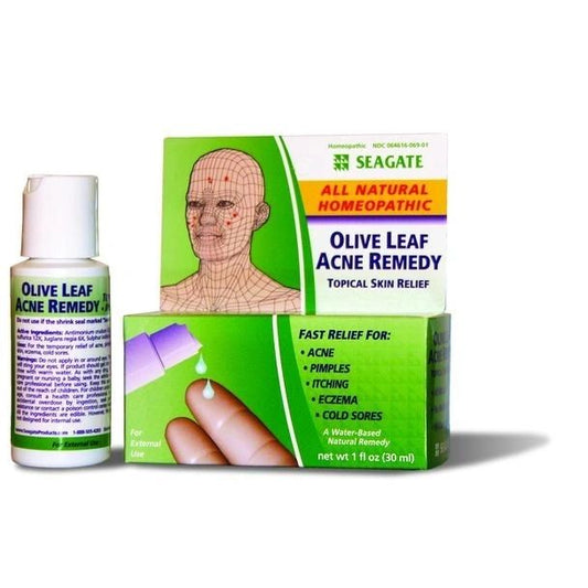 Olive Leaf Acne Remedy 1 oz Bottle